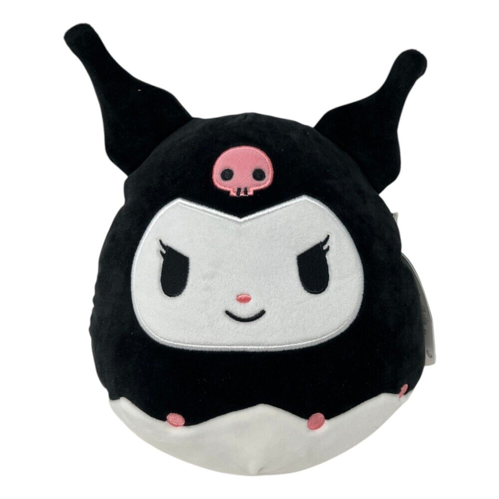 Squishmallows Sanrio Kuromi Plush Toy 8” Inch Hello Kitty Kawaii Punk NEW NWT